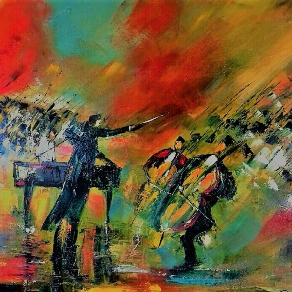 La répétition  ( hst 81x65) 950€