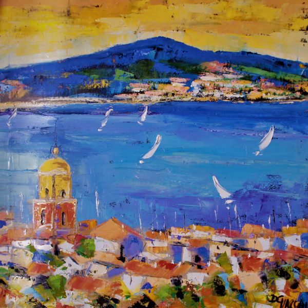 St Tropez ( hst 50x50cm) vendu