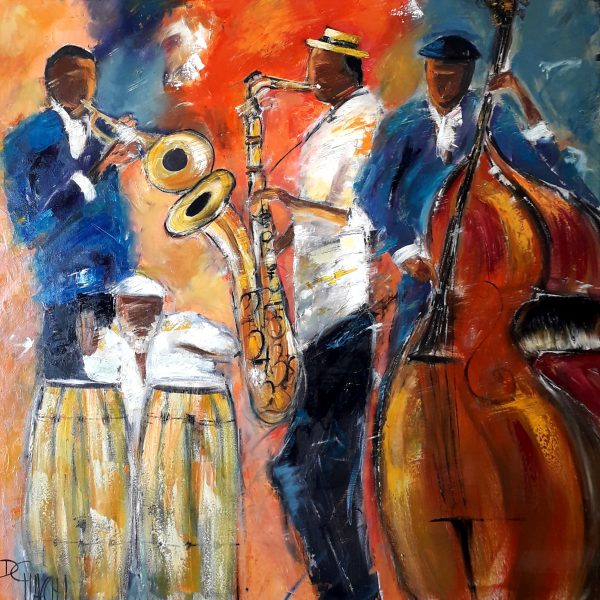 " Salsa"  ( 90x90)  vendu