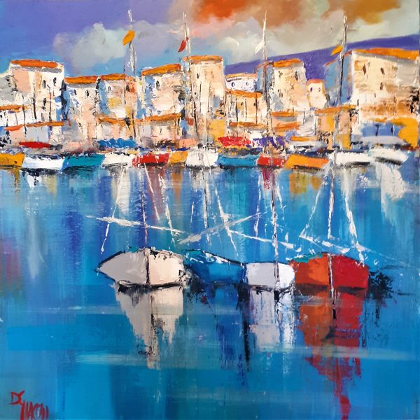 Port de Cassis ( 70x70x3)  vendu