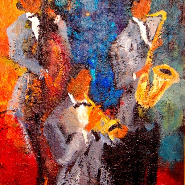 Trio jazz (41x30) vendu