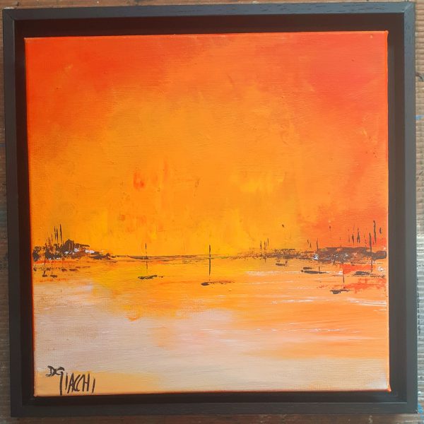 Les quais   (30x30x3)   vendu