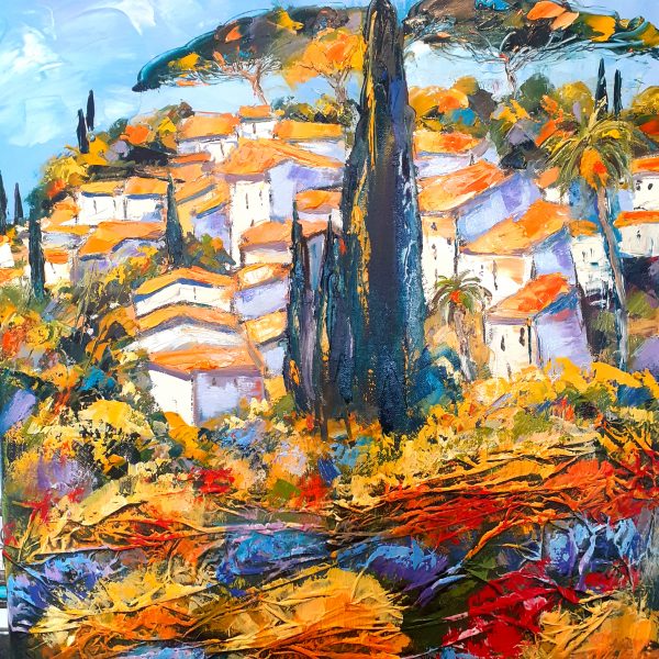 Bormes les mimosas (65x50) 620 €