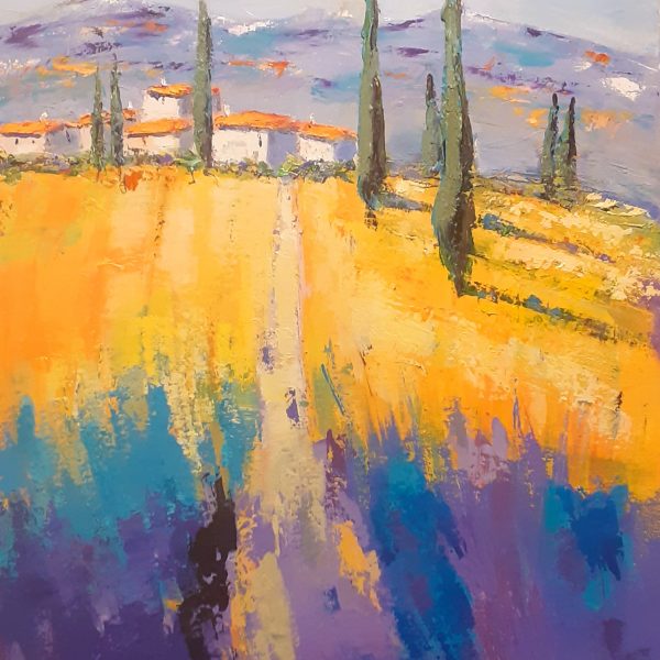 Les lavandes ( 60x80) 540€