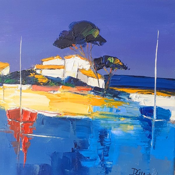 Les pins parasols (30x30)   300€