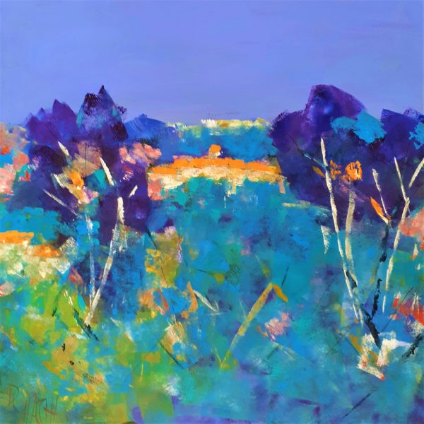 Provence bleue (hst 70x70x3)750€